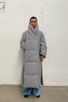 HED MAYNER two -piece lapel coat AW22_O30_Gry/WO gray PHM6